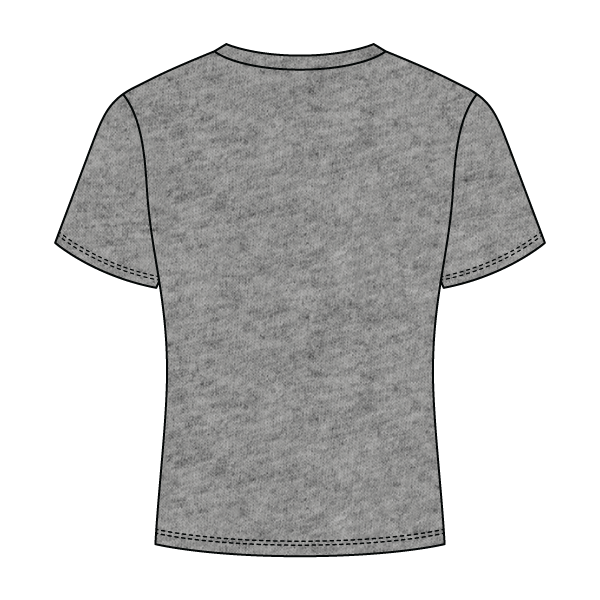 Ribbed Full Length Tee
