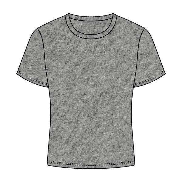 Ribbed Full Length Tee
