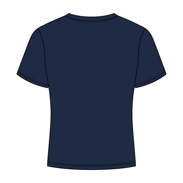 Ribbed Full Length Tee