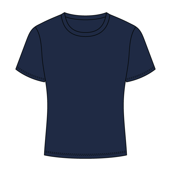 Ribbed Full Length Tee