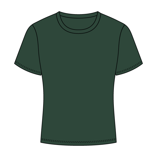 Ribbed Full Length Tee