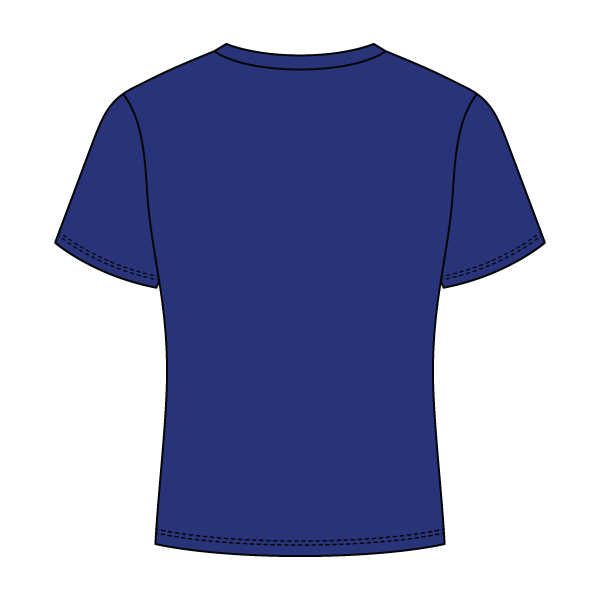 Ribbed Full Length Tee