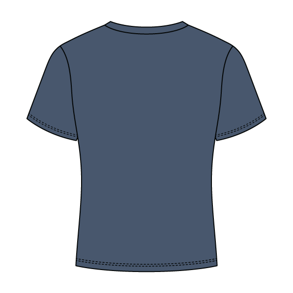 Ribbed Full Length Tee