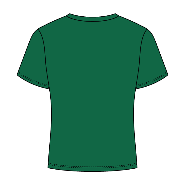 Ribbed Full Length Tee
