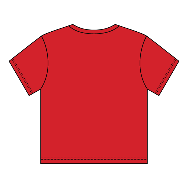 Ribbed Tee Shirt with Bow - The Collegiate Lineup