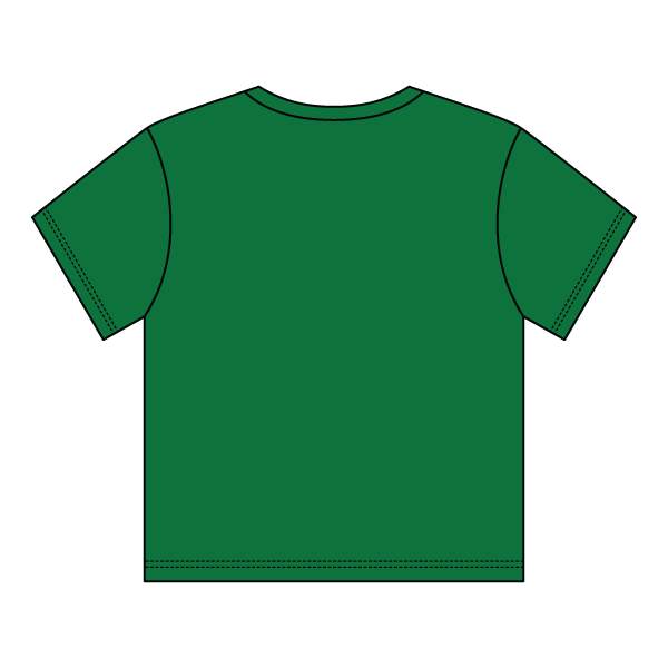 Ribbed Tee Shirt with Bow - The Collegiate Lineup