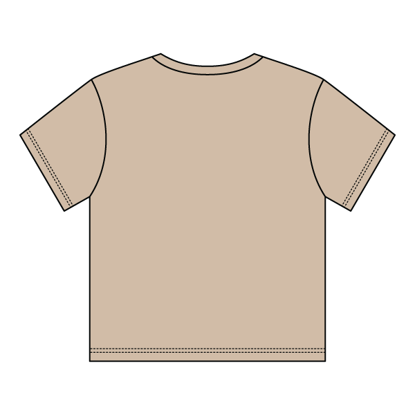 Ribbed Tee Shirt with Bow - The Collegiate Lineup