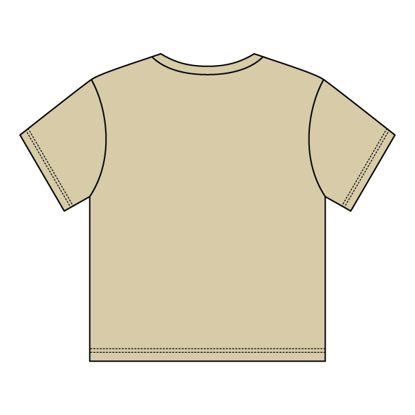 Ribbed Tee Shirt with Bow - The Collegiate Lineup