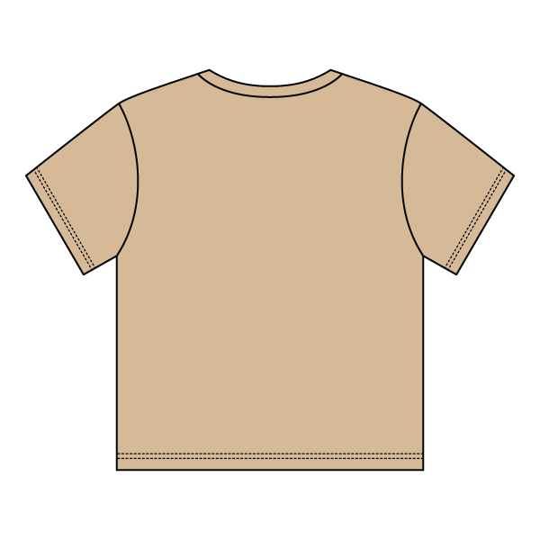 Ribbed Tee Shirt with Bow - The Collegiate Lineup