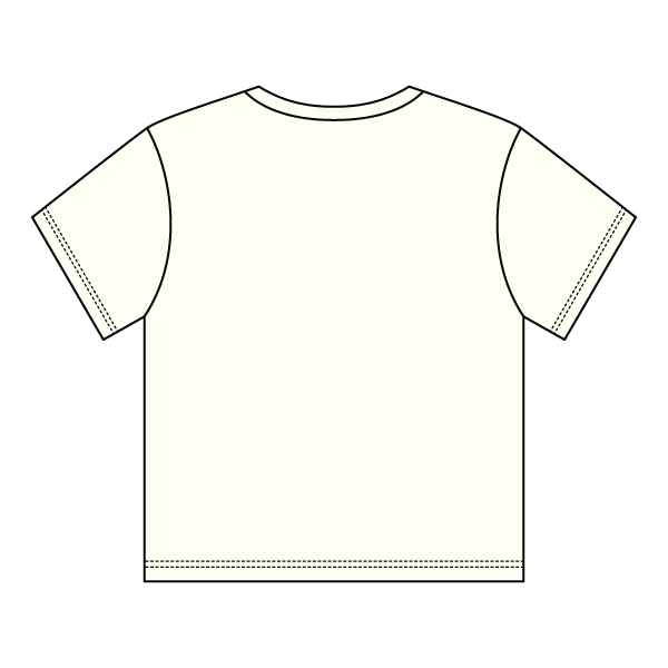 Ribbed Tee Shirt with Bow - The Collegiate Lineup