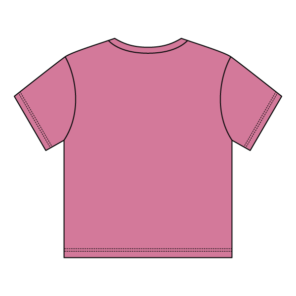Ribbed Tee Shirt with Bow - The Collegiate Lineup