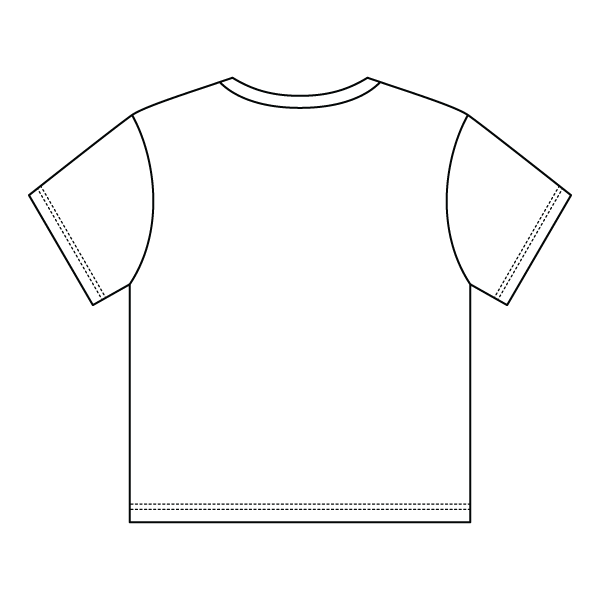 Ribbed Tee Shirt with Bow - The Collegiate Lineup