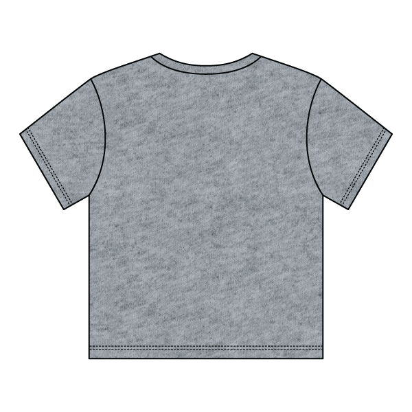 Ribbed Tee Shirt with Bow - The Collegiate Lineup