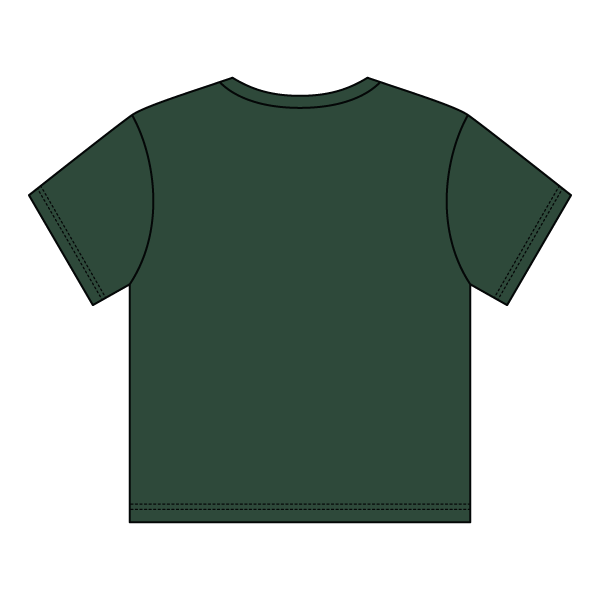 Ribbed Tee Shirt with Bow - The Collegiate Lineup