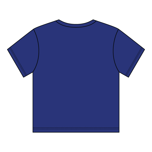 Ribbed Tee Shirt with Bow - The Collegiate Lineup
