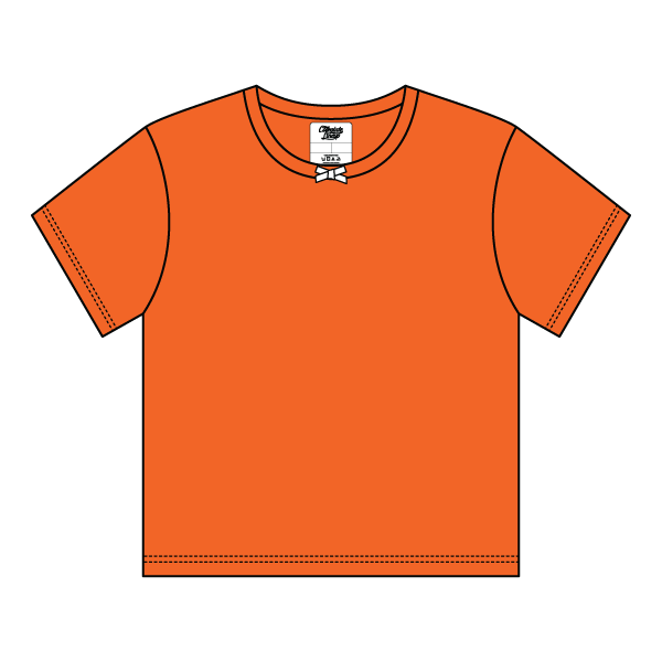 Ribbed Tee Shirt with Bow - The Collegiate Lineup