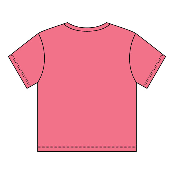 Ribbed Tee Shirt with Bow - The Collegiate Lineup