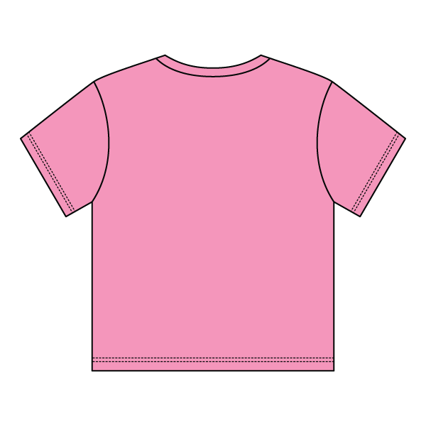 Ribbed Tee Shirt with Bow - The Collegiate Lineup