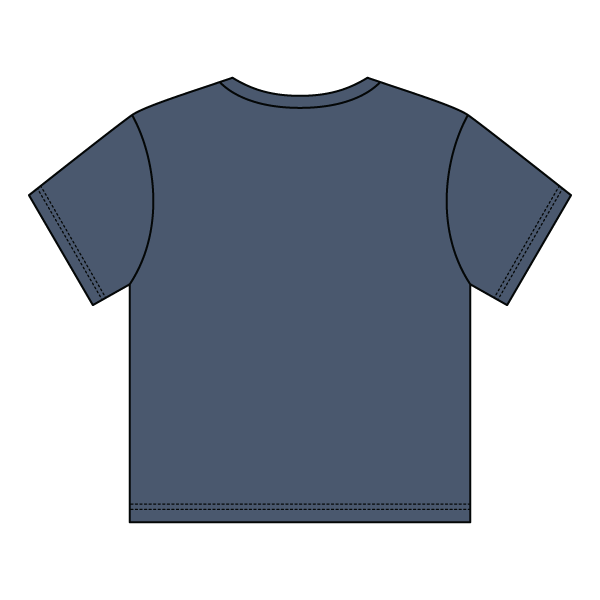 Ribbed Tee Shirt with Bow - The Collegiate Lineup