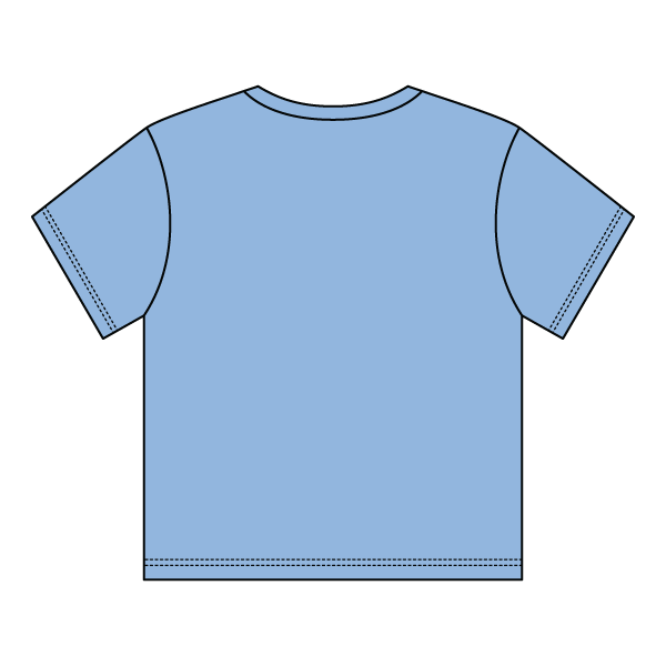 Ribbed Tee Shirt with Bow - The Collegiate Lineup