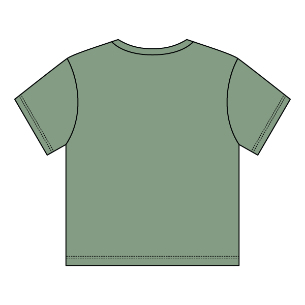 Ribbed Tee Shirt with Bow - The Collegiate Lineup