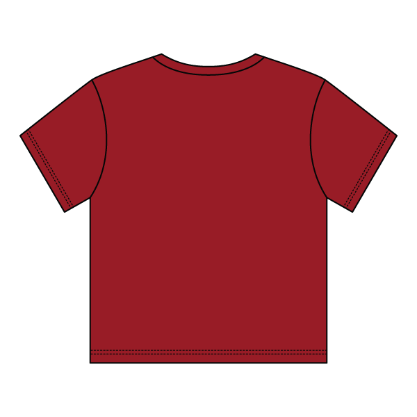 Ribbed Tee Shirt with Bow - The Collegiate Lineup