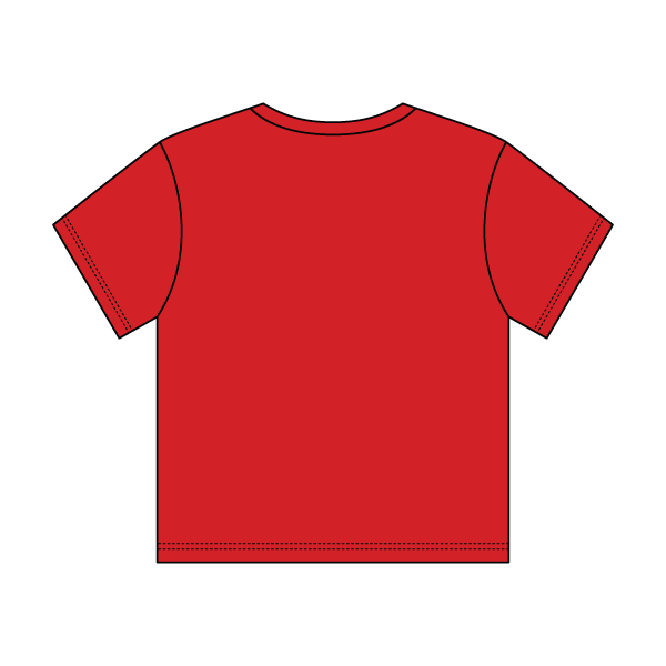 Custom Ribbed Tee - The Collegiate Lineup