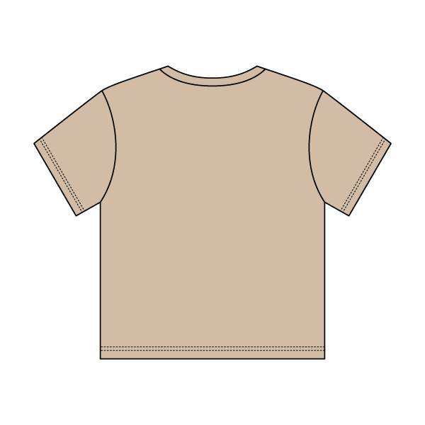 Custom Ribbed Tee - The Collegiate Lineup