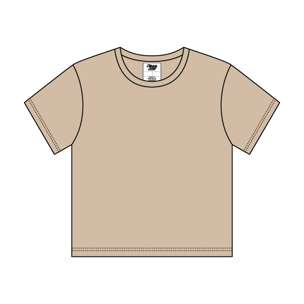 Custom Ribbed Tee - The Collegiate Lineup