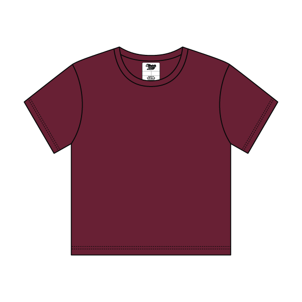 Custom Ribbed Tee - The Collegiate Lineup
