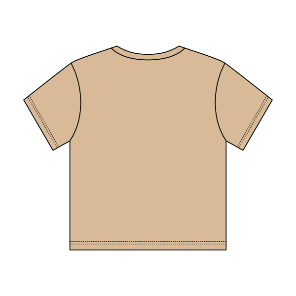 Custom Ribbed Tee - The Collegiate Lineup