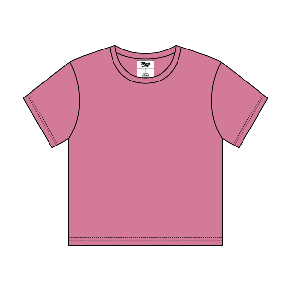 Custom Ribbed Tee - The Collegiate Lineup