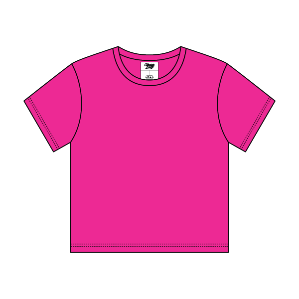 Custom Ribbed Tee - The Collegiate Lineup