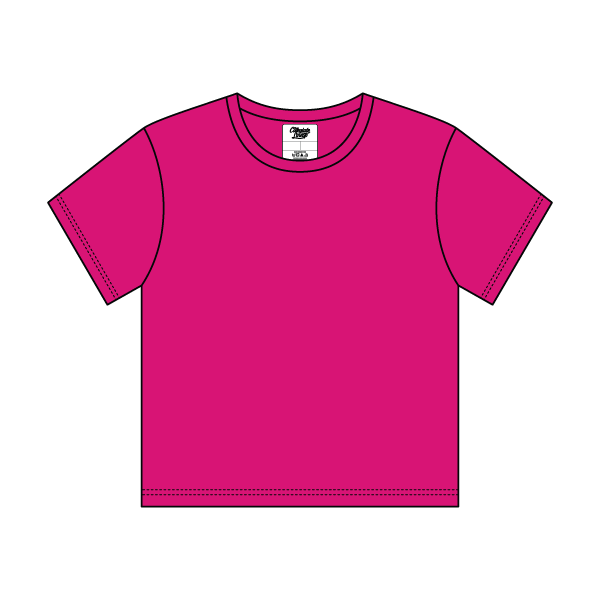 Custom Ribbed Tee - The Collegiate Lineup