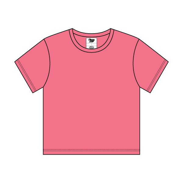 Custom Ribbed Tee - The Collegiate Lineup