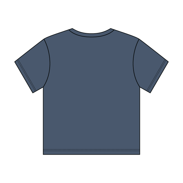 Custom Ribbed Tee - The Collegiate Lineup