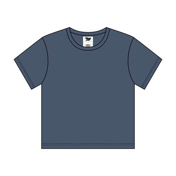 Custom Ribbed Tee - The Collegiate Lineup