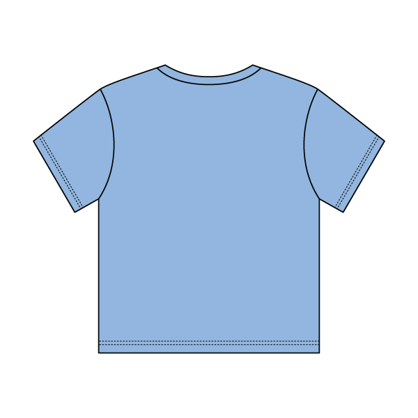 Custom Ribbed Tee - The Collegiate Lineup