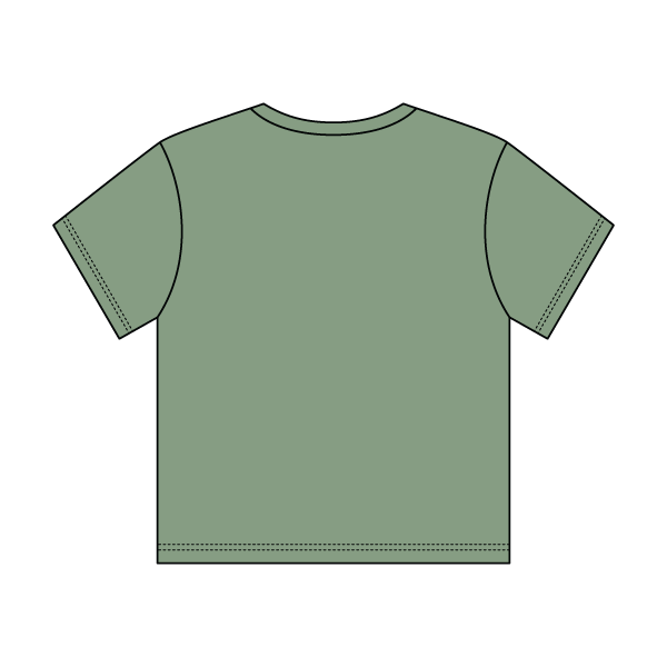 Custom Ribbed Tee - The Collegiate Lineup