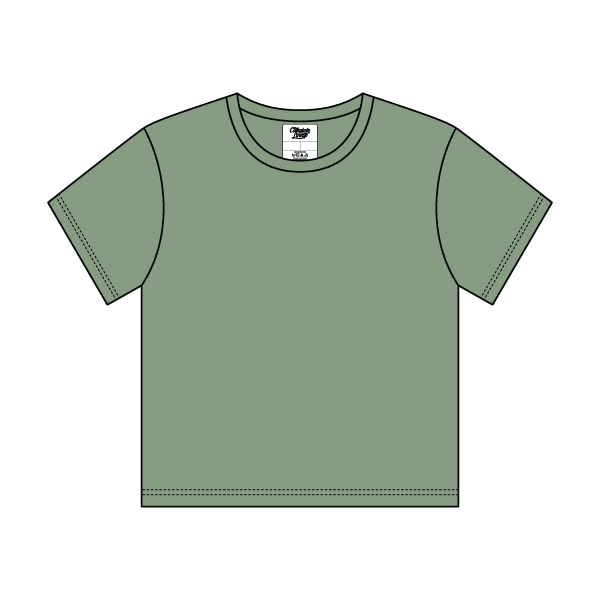 Custom Ribbed Tee - The Collegiate Lineup