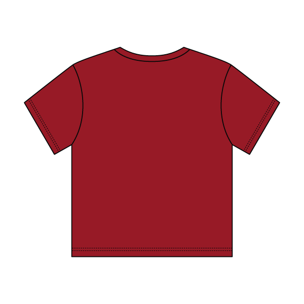 Custom Ribbed Tee - The Collegiate Lineup