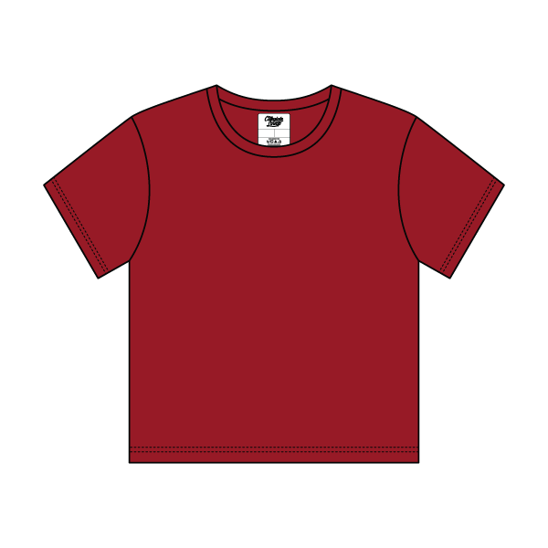 Custom Ribbed Tee - The Collegiate Lineup