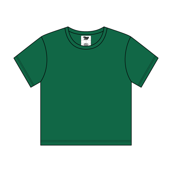 Custom Ribbed Tee - The Collegiate Lineup