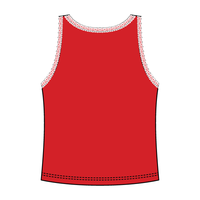 Lace Ribbed Tank Tops - The Collegiate Lineup