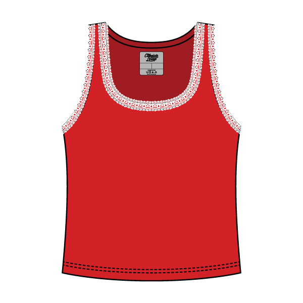 Lace Ribbed Tank Tops - The Collegiate Lineup