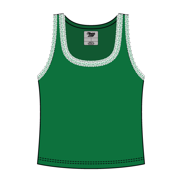 Lace Ribbed Tank Tops - The Collegiate Lineup