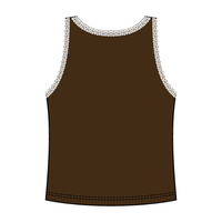 Lace Ribbed Tank Tops - The Collegiate Lineup