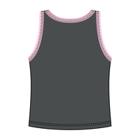 Lace Ribbed Tank Tops - The Collegiate Lineup