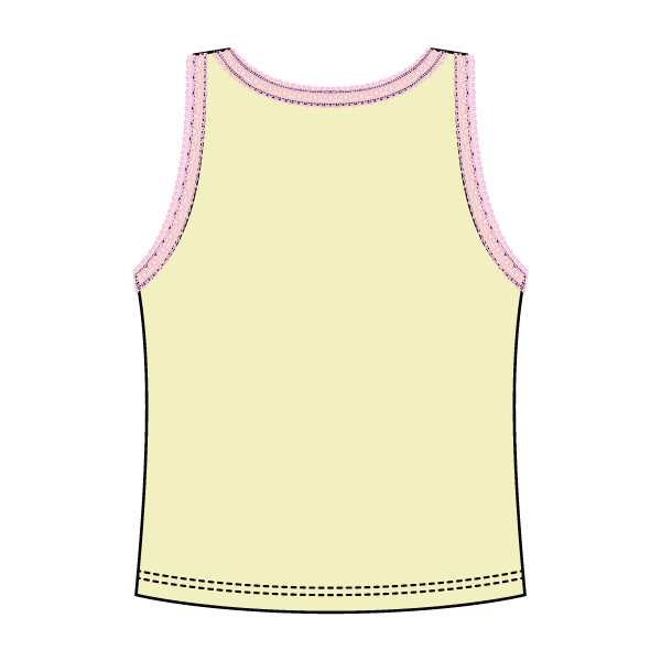 Lace Ribbed Tank Tops - The Collegiate Lineup