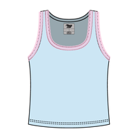 Lace Ribbed Tank Tops - The Collegiate Lineup